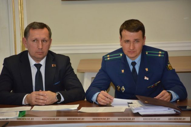 В Кричевском районе обсудили меры по обеспечению безопасности дорожного движения