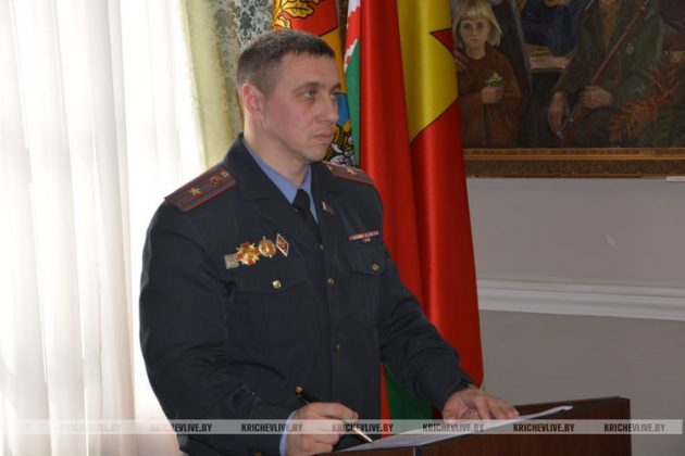 В Кричевском районе обсудили меры по обеспечению безопасности дорожного движения