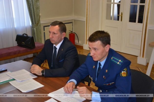 В Кричевском районе обсудили меры по обеспечению безопасности дорожного движения
