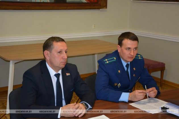 В Кричевском районе обсудили меры по обеспечению безопасности дорожного движения