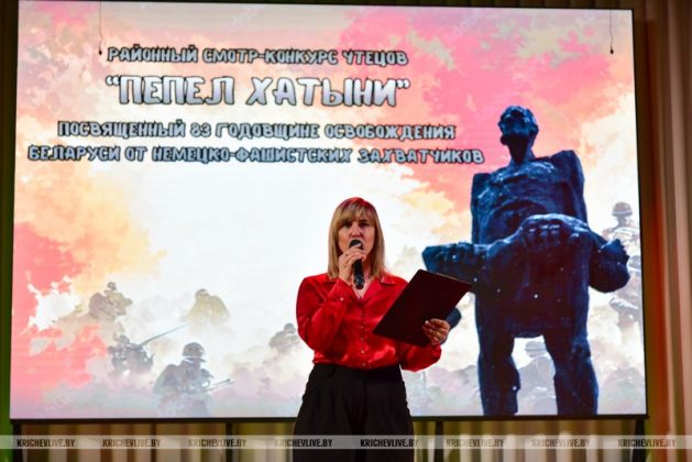 В Кричеве прошел районный смотр-конкурс чтецов 