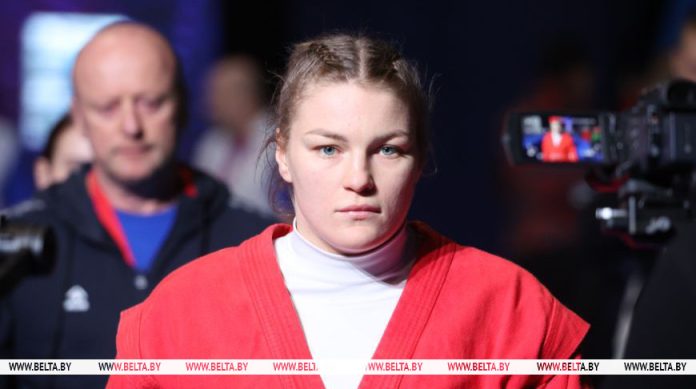 Белоруска Кондратьева победила на Кубке мира по самбо в Ереване