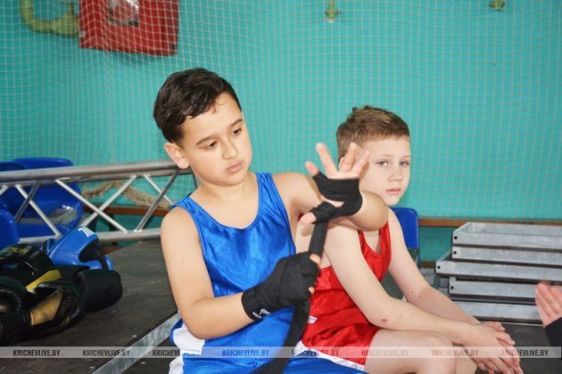 104 юных  боксера из  шести городов встретились на спарринге в Кричеве