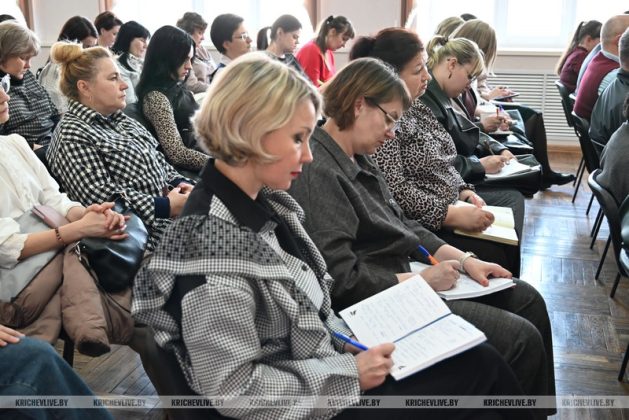 Семинар с идеологами провели в Кричеве