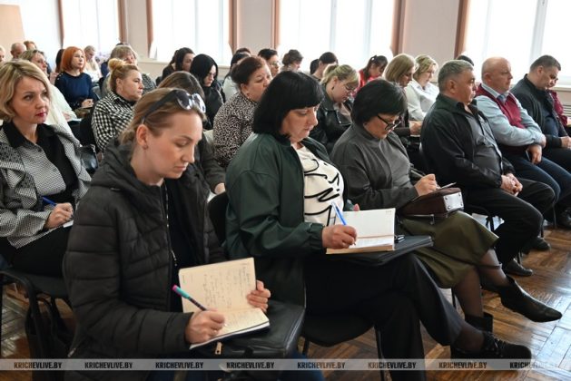 Семинар с идеологами провели в Кричеве