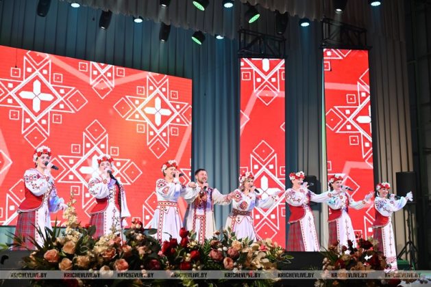 В Кричеве торжественно отметили День единения народов Беларуси и России