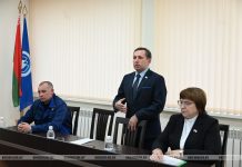 В рамках ЕДИ председатель райисполкома пообщался с коллективом Водоканала