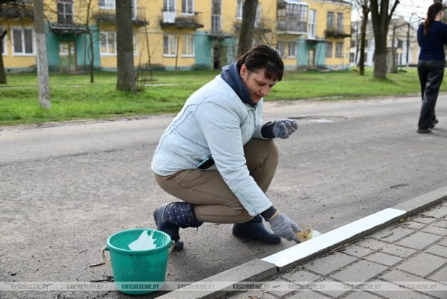 Кричевляне присоединились к республиканскому субботнику
