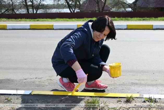 Кричевляне присоединились к республиканскому субботнику