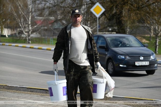 Кричевляне присоединились к республиканскому субботнику