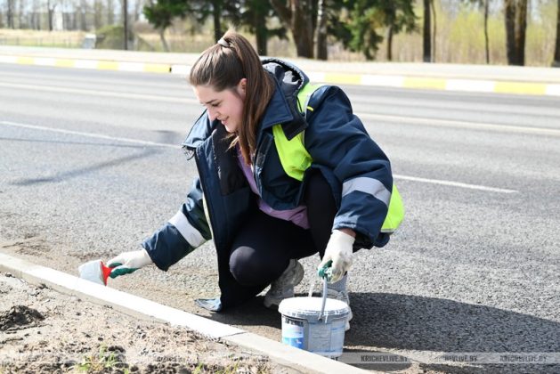 Кричевляне присоединились к республиканскому субботнику