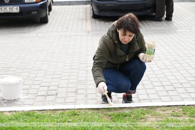 Кричевляне присоединились к республиканскому субботнику