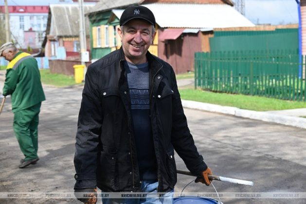 Кричевляне присоединились к республиканскому субботнику