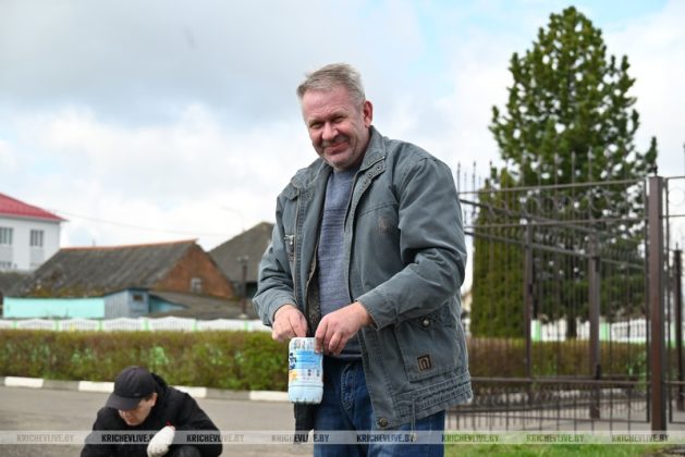 Кричевляне присоединились к республиканскому субботнику