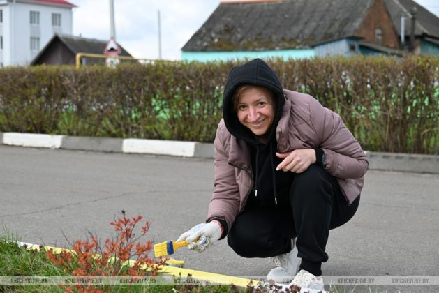 Кричевляне присоединились к республиканскому субботнику