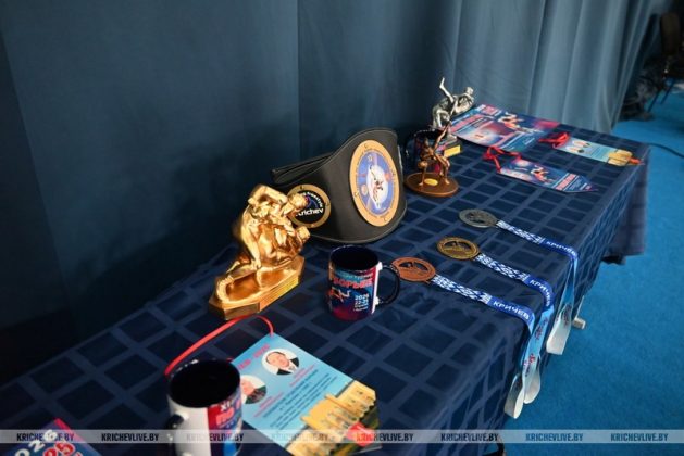 В Кричеве проходит международный турнир по вольной борьбе