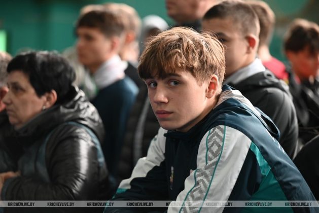 В Кричеве проходит международный турнир по вольной борьбе