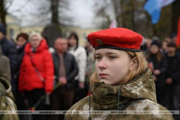 В Кричеве почтили память жертв нацистских концлагерей