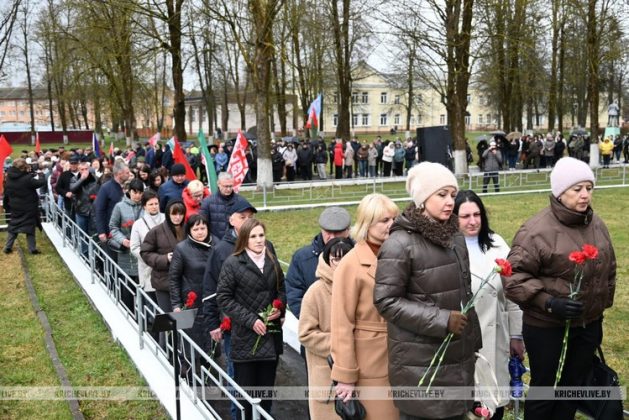 В Кричеве почтили память жертв нацистских концлагерей