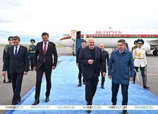Лукашенко прибыл в Астану для участия в саммите ЕАЭС и Евразийском экономическом форуме