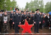 Митинг, посвященный Дню Победы, прошел В Кричеве