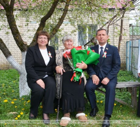 В Кричеве бывших малолетних узников концлагерей поздравили с Днем Победы