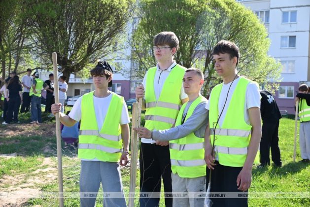 В Кричеве приступили к работе студенческие отряды