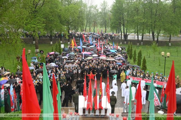 Митинг, посвященный Дню Победы, прошел В Кричеве
