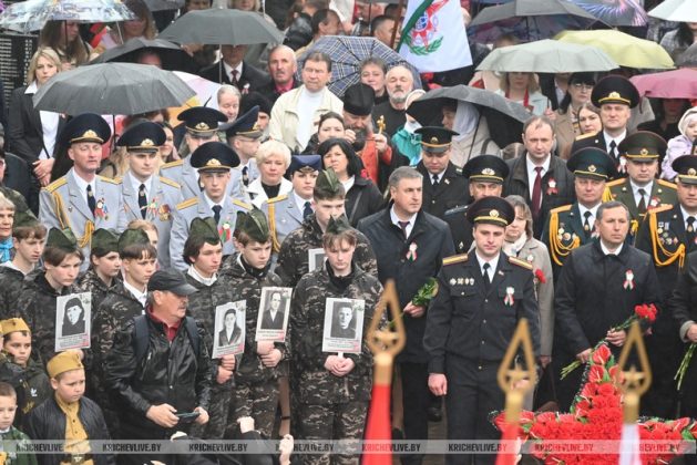 Митинг, посвященный Дню Победы, прошел В Кричеве