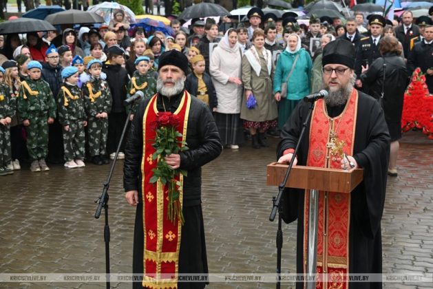 Митинг, посвященный Дню Победы, прошел В Кричеве