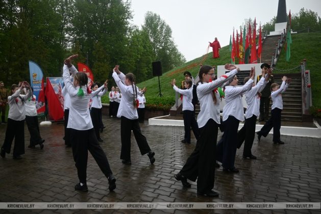Митинг, посвященный Дню Победы, прошел В Кричеве