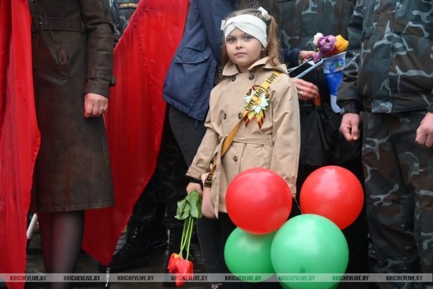 Митинг, посвященный Дню Победы, прошел В Кричеве
