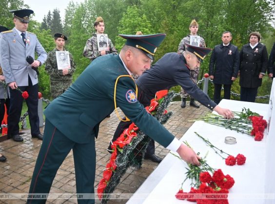 Митинг, посвященный Дню Победы, прошел В Кричеве