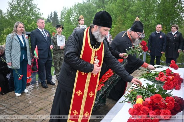 Митинг, посвященный Дню Победы, прошел В Кричеве