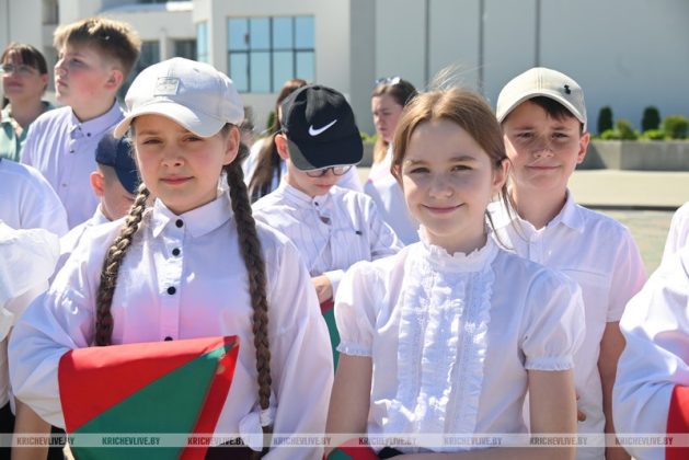 285 ребят Кричевского района пополнили пионерскую семью