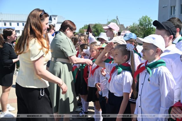 285 ребят Кричевского района пополнили пионерскую семью
