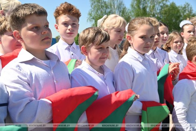 285 ребят Кричевского района пополнили пионерскую семью