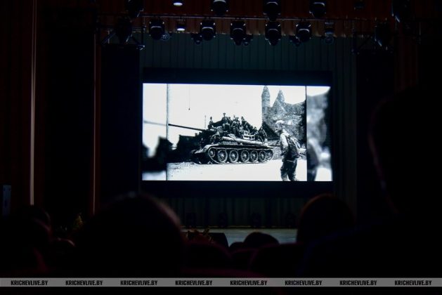Документальный фильм о Государственном гимне Республики Беларусь показали в Кричеве