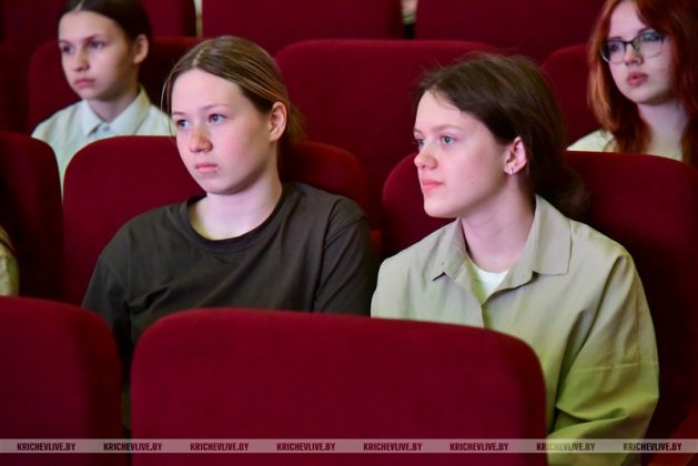 Документальный фильм о Государственном гимне Республики Беларусь показали в Кричеве