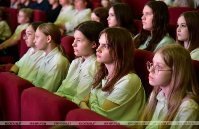 Документальный фильм о Государственном гимне Республики Беларусь показали в Кричеве