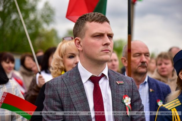 В Кричеве отметили День Государственного флага, Герба и Гимна Республики Беларусь