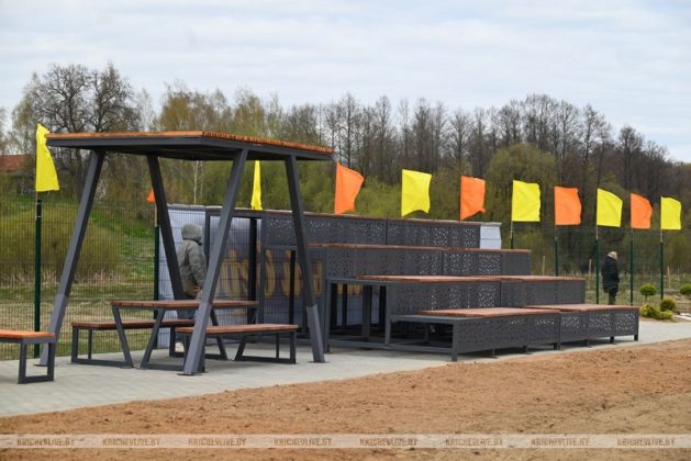 В Кричеве открыли пляж «Песчаный берег»
