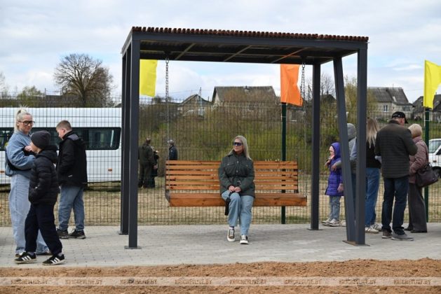 В Кричеве открыли пляж «Песчаный берег»