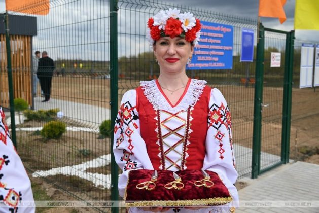 В Кричеве открыли пляж «Песчаный берег»