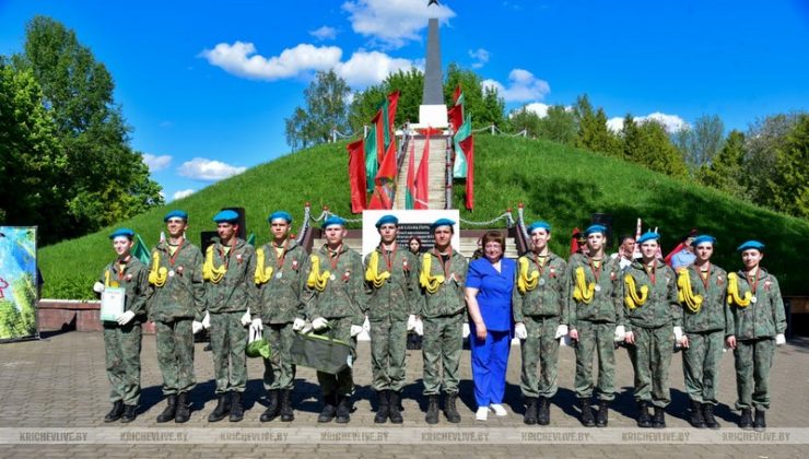 В Кричеве подвели итоги игры «Зарница»