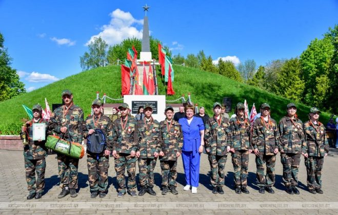 В Кричеве подвели итоги игры «Зарница»
