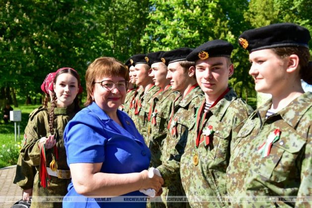 В Кричеве подвели итоги игры «Зарница»