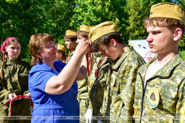 В Кричеве подвели итоги игры «Зарница»