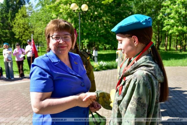 В Кричеве подвели итоги игры «Зарница»