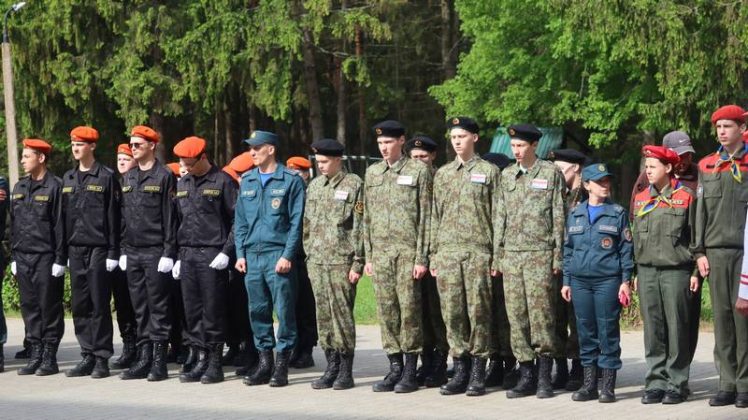 Кричевские школьники покоряют областной этап юных спасателей